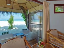 Thulhagiri Island Resort - Maldives. Beach bungalow.